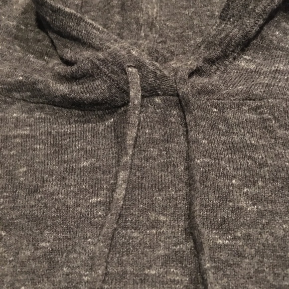Gap Gray Knit Hooded Sweater - Picture 3 of 3